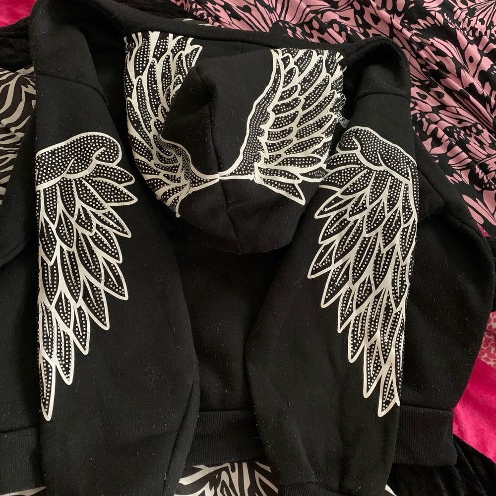 Angel wing hoodie
